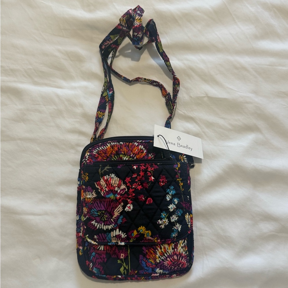 Vera Bradley - Midnight Wildflowers - Crossbody Bag